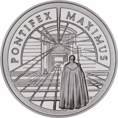 10zł.  Jan Paweł II - Pontifex Maximus