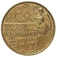 1998 r. Odkrycie Polonu i Radu.