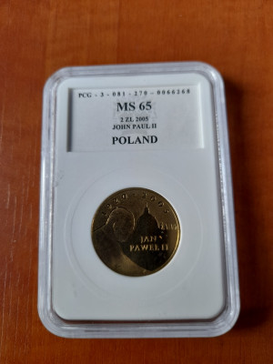 2zł Papież Jan Paweł II (1920-2005)    MS65