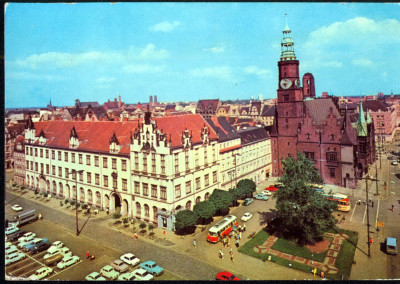 Wrocław 81 Rynek - Sukiennice i Ratusz z XIII-XVI w.