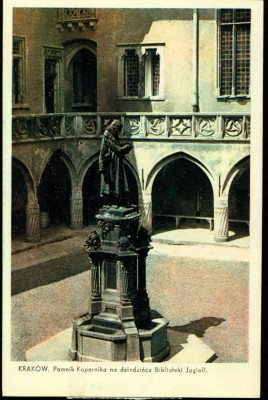 Krak&oacute;w - pomnik Mikołaja Kopernika