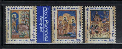 Watykan 2001 Mi 1366-68 **