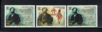 Watykan 2001 Mi 1369-71 **