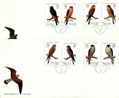 FDC 1975 S-515 Fi 2207-2214 Sokoły