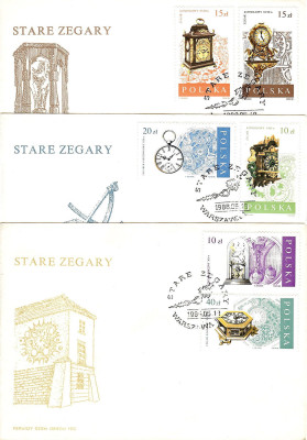 FDC 1988 S-814 Fi 2994-2999 Stare zegary