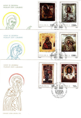 FDC 1991 S-893 Fi 3171-3176 Ikony