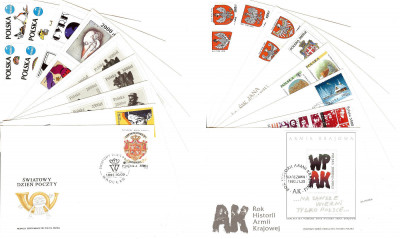 FDC 1992 Fi 3251-3276 - 4 kwartał