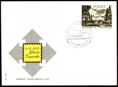 FDC 1967 S-363 Fi 1643 Dzień Znaczka