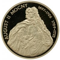 2005 r.  10 zł August II Mocny.