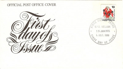 Australia FDC 1975 Mi 568 Native Plants