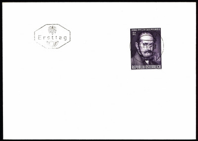 Austria FDC 1965 Mi 1192 Memorial Centenary of Ignaz Philipp