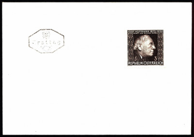 Austria FDC 1966 Mi 1205 Josef Hoffmann
