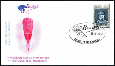 Belgia FDC 1972 Mi 1688 Stampexhibition BELGICA '72
