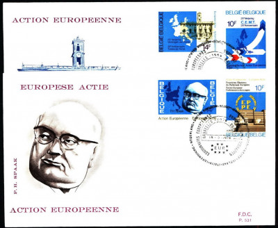 Belgia FDC 1978 Mi 1936-1939 European Union