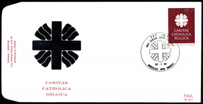 Belgia FDC 1983 Mi 2130 Caritas
