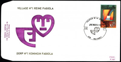 Belgia FDC 1983 Mi 2154 Youth Philately