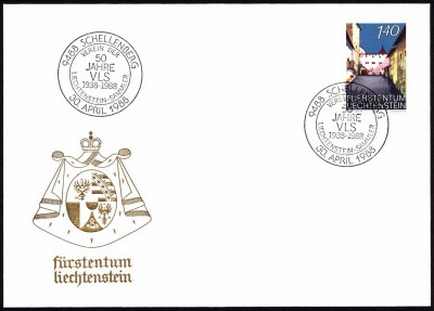 Liechtenstein MF 1988 Mi 920 Castle Vaduz