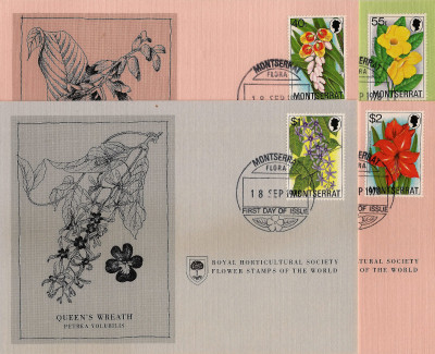 RHS Maximum Card - Montserrat 1978