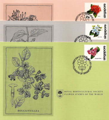 RHS Maximum Card - Singapore 1980