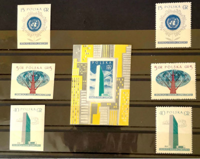 Zestaw Fi 854-856 oraz blok 19