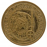 2000 r. 2 zł 1000 Lat Zjazdu w Gnieżnie