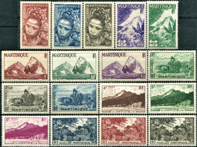 MARTYNIKA 1947-zbiorek 5 kompletnych serii MNH**!