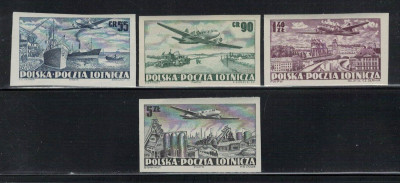 Polska 1952 Fi 590-93A **
