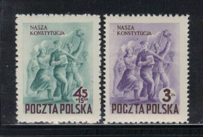 Polska 1952 Fi 622-23 **