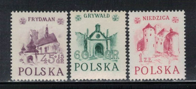 Polska 1952 Fi 629-31 **
