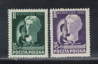 Polska 1952 Fi 647-48 **