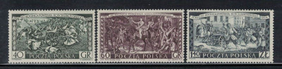 Polska 1954 Fi 740-42 **