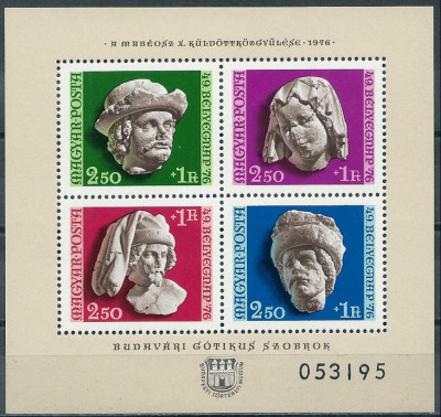 1976 r Węgry Blok 3141 - 3144**