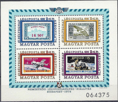 1974 r Węgry 3134 - 3144**