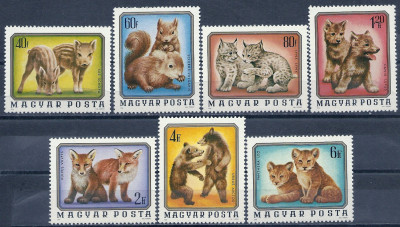 1976 r Węgry 3121 - 3127**