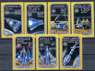 1976 Węgry 3069 - 3075**