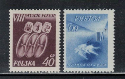 Polska 1955 Fi 771-72 **