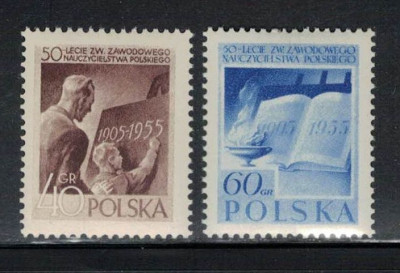 Polska 1955 Fi 808-09 **
