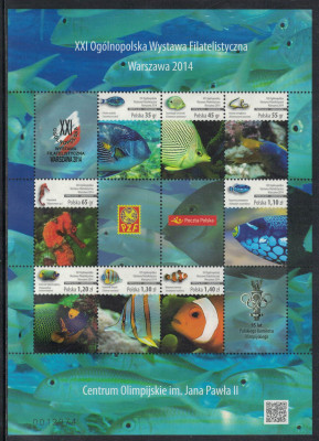 Polska 2014 Fi Blok 269 **