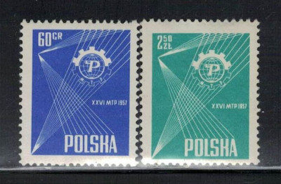 Polska 1957 Fi 874-75 **
