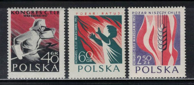 Polska 1957 Fi 881-83 **