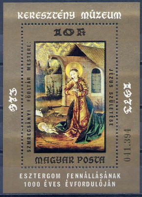 1973  Węgry Blok 102**