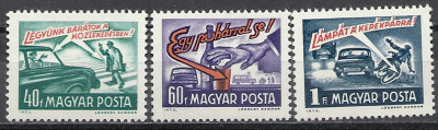 1973 r Węgry Mi 2913 - 2915**