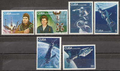1976 r Kuba Mi 2129 - 2134**
