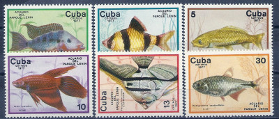 1977 r Kuba Mi 2206 - 2211**