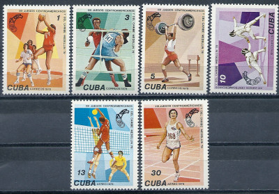 1797 r. Kuba Mi 2313 - 2318**