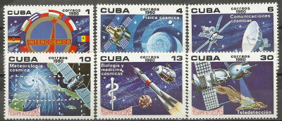 1980 r Kuba Mi 2474 - 2479**