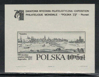 Polska 1973 Fi Blok 91 ND **