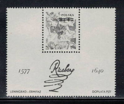 Polska 1977 Fi Blok 100 ND **