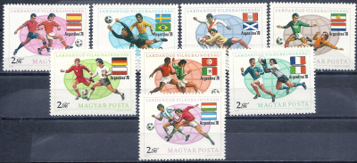 1978 r Węgry Mi 3307 - 3314**