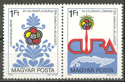 1978 r Węgry Mi 3326 - 3327**